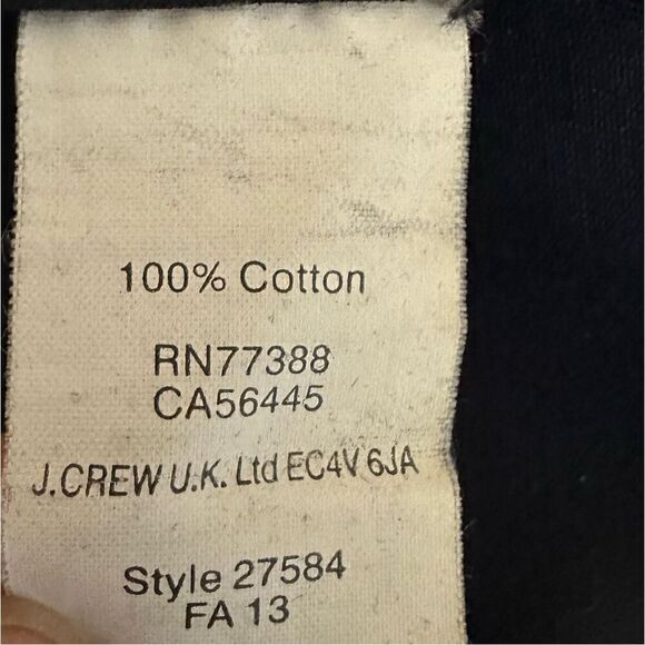 Crew Downtown Field Jacket in Navy Size S - Picture 5 of 11